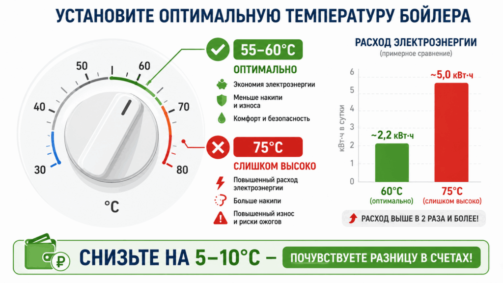 Почему бойлер может расходовать слишком много электричества (неисправности)