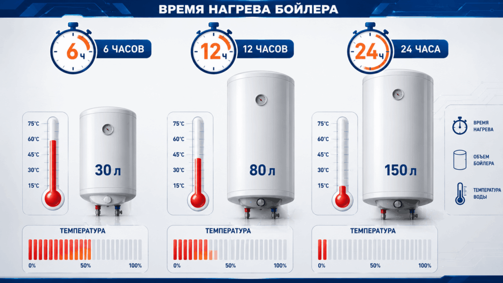 Как распознать чрезмерное остывание бойлера
