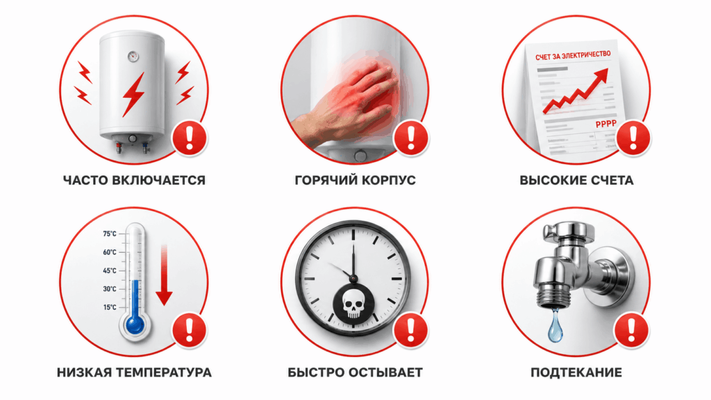Почему вода остывает слишком быстро: основные причины